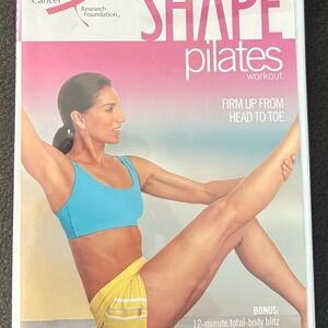 Pilates Workout DVD - Blue and Yellow